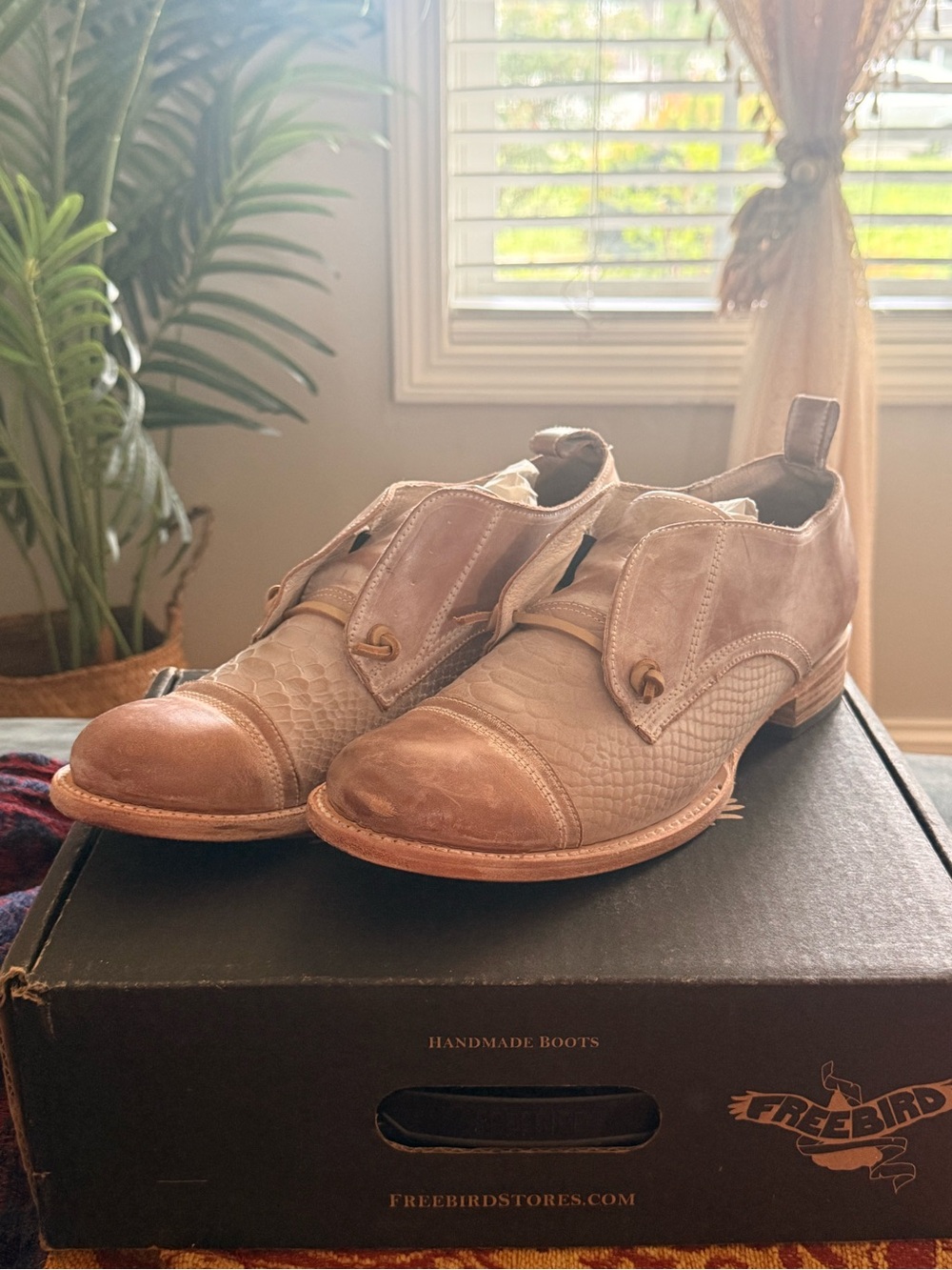 Freebird Brown Leather Flats - Mabel - Picture 15 of 17